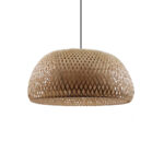 CONGO ΦΩΤΙΣΤΙΚΟ ΟΡΟΦΗΣ 45x45x22cm RATTAN ΦΥΣΙΚΟ 029712 - Image 2