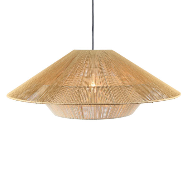 HAT A ΦΩΤΙΣΤΙΚΟ ΟΡΟΦΗΣ 60x60x23cm ΜΕΤΑΛΛΟ ΦΥΣΙΚΟ ΛΕΥΚΟ ΣΧΟΙΝΙ 029797 - Image 2