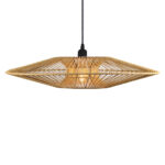 BALI ΦΩΤΙΣΤΙΚΟ ΟΡΟΦΗΣ 60x60x12cm ΜΕΤΑΛΛΟ ΦΥΣΙΚΟ ΣΧΟΙΝΙ 029799 - Image 2