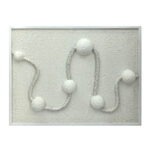 WHITE CLOUDS ΠΙΝΑΚΑΣ ΔΙΑΚΟΣΜΗΣΗΣ 80x60x7cm ΞΥΛΟ ΛΕΥΚΟ ΛΕΥΚΟ 029832 - Image 2