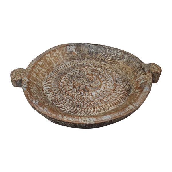 PARAT ΔΙΣΚΟΣ ΔΙΑΚΟΣΜΗΣΗΣ 55x44x8cm ΞΥΛΟ ΚΑΦΕ 029886 - Image 4