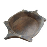 TURTLE ΔΙΣΚΟΣ ΔΙΑΚΟΣΜΗΣΗΣ 38x23x13cm ΞΥΛΟ ΚΑΦΕ 029887 - Image 5