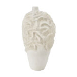 CORALLI ΒΑΖΟ 22x23x42cm POLYRESIN ΛΕΥΚΟ 029935 - Image 3