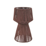 ROPE ΚΑΣΠΩ 32x32x55cm ΜΕΤΑΛΛΟ ΚΑΦΕ ΣΧΟΙΝΙ 029955 - Image 2