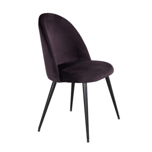 ZIZEL ΚΑΡΕΚΛΑ VIOLET ΣΚΟΥΡΟ 47x56,5xH84cm 03-0867 - Image 11