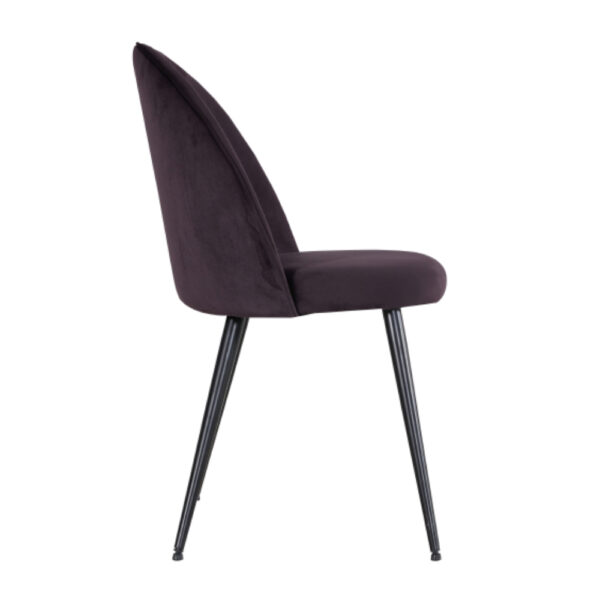 ZIZEL ΚΑΡΕΚΛΑ VIOLET ΣΚΟΥΡΟ 47x56,5xH84cm 03-0867 - Image 12