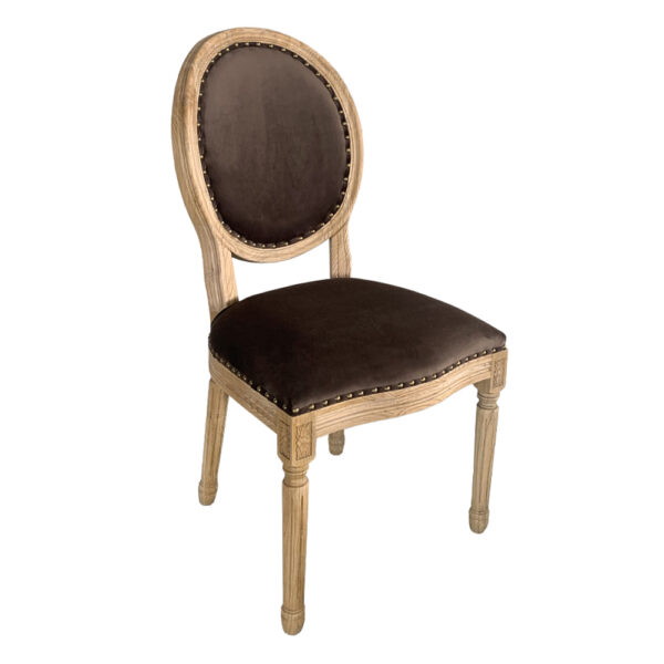 LOUIS ΚΑΡΕΚΛΑ TAUPE ΦΥΣΙΚΟ 49x49x99cm 03-0918 - Image 6