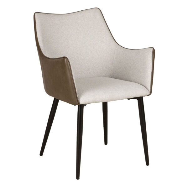 MALONE ΚΑΡΕΚΛΑ ΠΟΛΥΘΡΟΝΑ BEIGE ΛΑΔΙ 46x61x86.5 03-1047 - Image 9