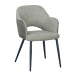 ASCOT ΚΑΡΕΚΛΑ ΠΡΑΣΙΝΟ ΜΑΥΡΟ 60x63.5x79cm 03-1066
