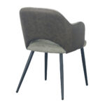 ASCOT ΚΑΡΕΚΛΑ ΠΡΑΣΙΝΟ ΜΑΥΡΟ 60x63.5x79cm 03-1066 - Image 3