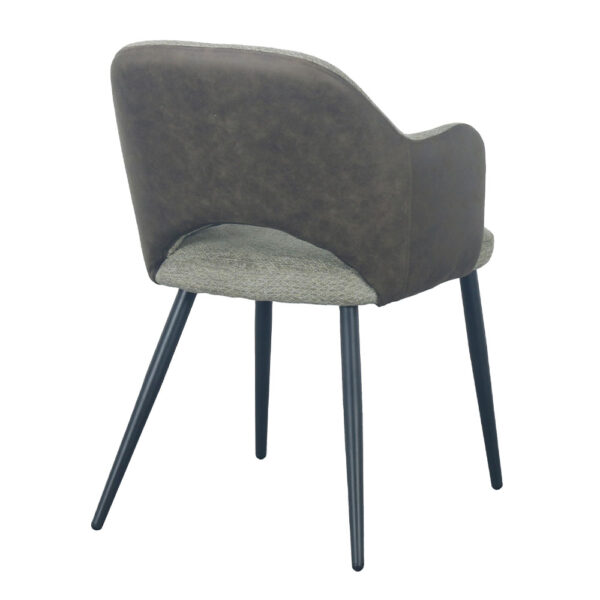 ASCOT ΚΑΡΕΚΛΑ ΠΡΑΣΙΝΟ ΜΑΥΡΟ 60x63.5x79cm 03-1066 - Image 3