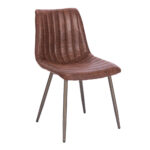 STRIPES ΚΑΡΕΚΛΑ ΚΑΦΕ GUNMETAL 48x56x80 03-1117 - Image 6
