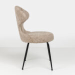 FUNGO ΚΑΡΕΚΛΑ BEIGE ΜΑΥΡΟ 56x57x90cm 03-1162 - Image 3