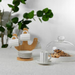 CACTUS ΚΟΥΠΑ ESPRESSO SET 6ΤΜΧ 17x12x22cm ΠΟΡΣΕΛΑΝΗ ΛΕΥΚΟ ΦΥΣΙΚΟ BAMBOO 030000 - Image 4