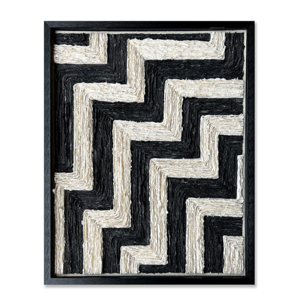EARTH CRAFT ΠΙΝΑΚΑΣ ΔΙΑΚΟΣΜΗΣΗΣ 80x100x4cm ΧΑΡΤΙ ΜΑΥΡΟ ΜΠΕΖ ΓΥΑΛΙ ΜΑΥΡΟ 030444 - Image 3