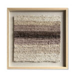 EARTHSCAPE SQUARE ΠΙΝΑΚΑΣ ΔΙΑΚΟΣΜΗΣΗΣ 80x80x4cm ΧΑΡΤΙ ΜΠΕΖ ΚΑΦΕ ΓΥΑΛΙ ΦΥΣΙΚΟ 030452 - Image 3