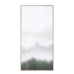 LOST IN NATURE ΠΙΝΑΚΑΣ ΔΙΑΚΟΣΜΗΣΗΣ 45x90x5cm ΚΑΜΒΑΣ ΛΕΥΚΟ ΠΡΑΣΙΝΟ ΞΥΛΟ ΦΥΣΙΚΟ 030663 - Image 3