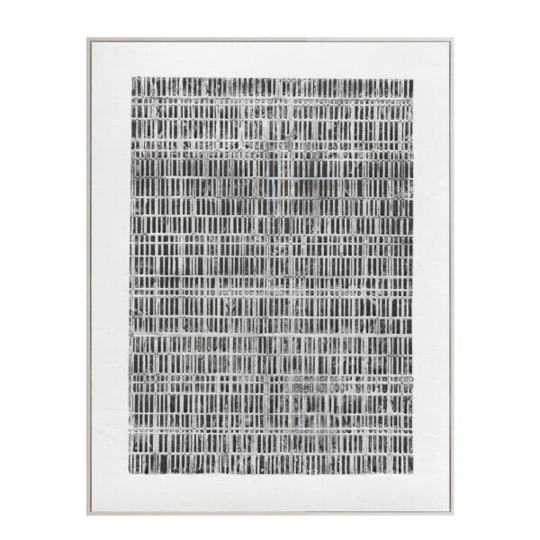 SOMETIMES ΠΙΝΑΚΑΣ ΔΙΑΚΟΣΜΗΣΗΣ 90x120x5cm ΚΑΜΒΑΣ ΛΕΥΚΟ ΜΑΥΡΟ ΞΥΛΟ ΛΕΥΚΟ 030672 - Image 3