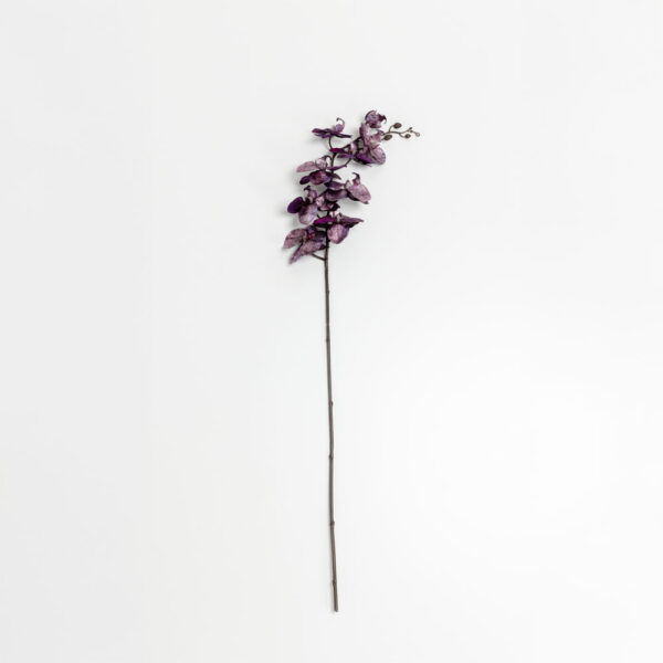 ORCHID ΛΟΥΛΟΥΔΙ ΤΕΧΝΗΤΟ 100cm ΥΦΑΣΜΑ ΜΩΒ PVC 030773 - Image 3
