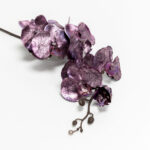 ORCHID ΛΟΥΛΟΥΔΙ ΤΕΧΝΗΤΟ 100cm ΥΦΑΣΜΑ ΜΩΒ PVC 030773 - Image 4