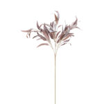 EUCALYPTUS LEAVES ΚΛΑΔΙ ΤΕΧΝΗΤΟ 101cm ΥΦΑΣΜΑ ΜΩΒ ΓΚΡΙ PVC 030794 - Image 2