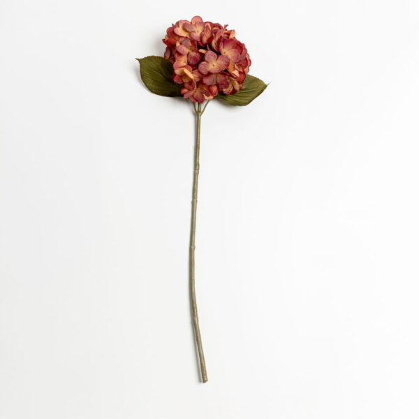 HYDRANGEA ΛΟΥΛΟΥΔΙ ΤΕΧΝΗΤΟ 67cm POLYESTER ΜΠΟΡΝΤΩ ΚΙΤΡΙΝΟ ΠΡΑΣΙΝΟ 030877 - Image 5