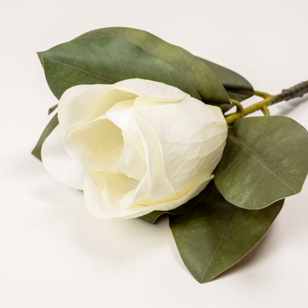 MAGNOLIA ΛΟΥΛΟΥΔΙ ΤΕΧΝΗΤΟ 71cm POLYESTER ΜΠΕΖ ΠΡΑΣΙΝΟ 030928 - Image 8