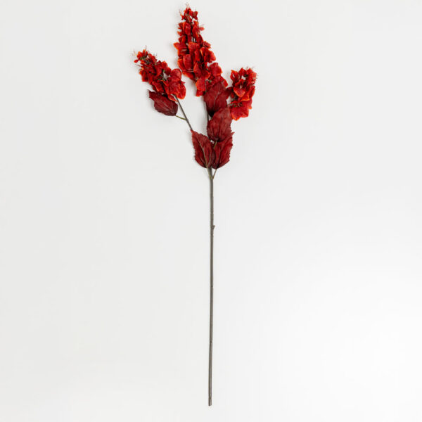 BOUGAINVILLEA ΛΟΥΛΟΥΔΙ ΤΕΧΝΗΤΟ 105cm POLYESTER ΚΟΚΚΙΝΟ ΠΟΡΤΟΚΑΛΙ 030946 - Image 5