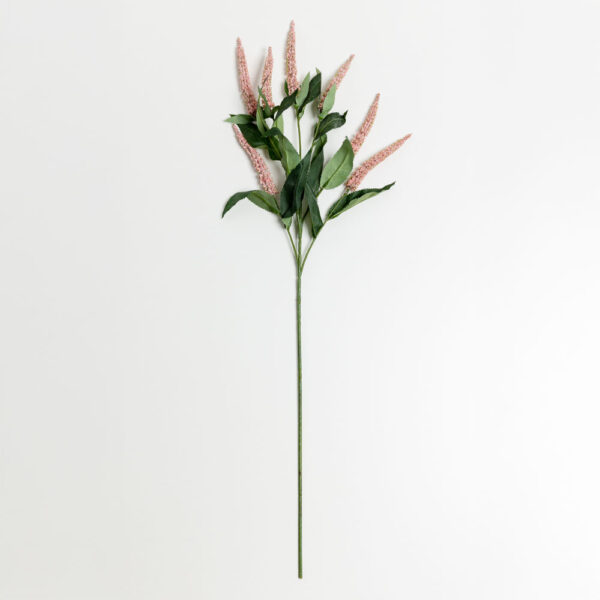 SALVIA ΚΛΑΔΙ ΤΕΧΝΗΤΟ 83cm POLYESTER ΡΟΖ ΠΡΑΣΙΝΟ 030951 - Image 4