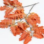 CINERARIA ΚΛΑΔΙ ΤΕΧΝΗΤΟ 70cm POLYESTER TERRACOTTA 030971 - Image 7