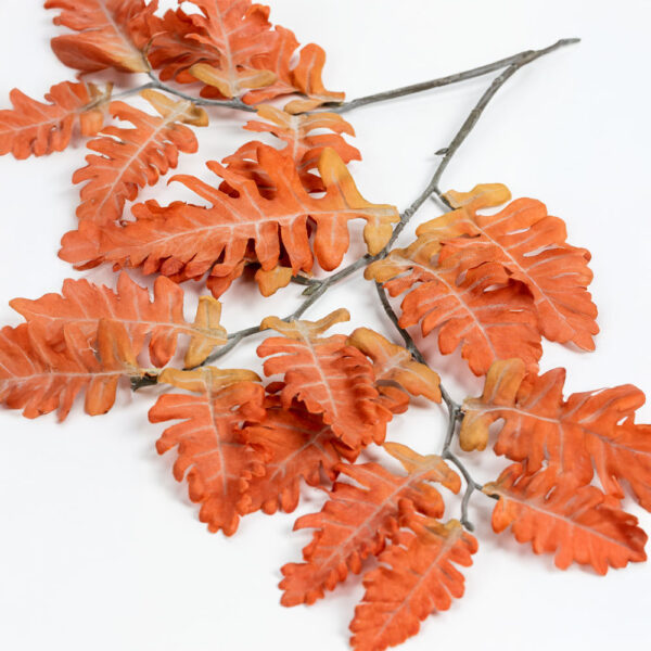 CINERARIA ΚΛΑΔΙ ΤΕΧΝΗΤΟ 70cm POLYESTER TERRACOTTA 030971 - Image 7