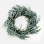 EUCALYPTUS 48 ΣΤΕΦΑΝΙ ΔΙΑΚΟΣΜΗΣΗΣ 48x48cm PVC ΠΡΑΣΙΝΟ 031050 - Image 4