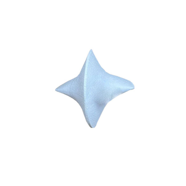 RENLEY ΔΙΑΚΟΣΜΗΤΙΚΟ ΚΟΜΠΟΣ 15x13x13cm POLYRESIN ΛΕΥΚΟ 031108 - Image 7
