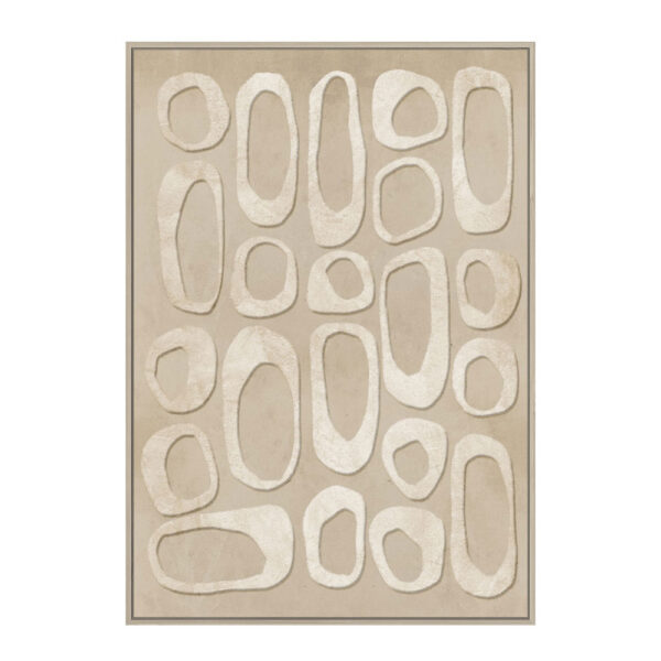 COESION ΠΙΝΑΚΑΣ ΔΙΑΚΟΣΜΗΣΗΣ 60x90x4cm ΚΑΜΒΑΣ ΜΠΕΖ MDF ΦΥΣΙΚΟ 031357 - Image 2