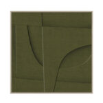 ACETE ΠΙΝΑΚΑΣ ΔΙΑΚΟΣΜΗΣΗΣ 77x77x4cm MDF ΛΑΔΙ PVC ΦΥΛΛΟ ΦΥΣΙΚΟ 031361 - Image 3