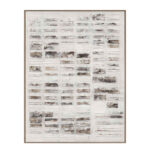 ELYSIAN ΠΙΝΑΚΑΣ ΔΙΑΚΟΣΜΗΣΗΣ 90x120x5cm ΚΑΜΒΑΣ ΛΕΥΚΟ ΜΠΕΖ ΚΑΦΕ ΓΚΡΙ ΞΥΛΟ ΦΥΣΙΚΟ 031417 - Image 3