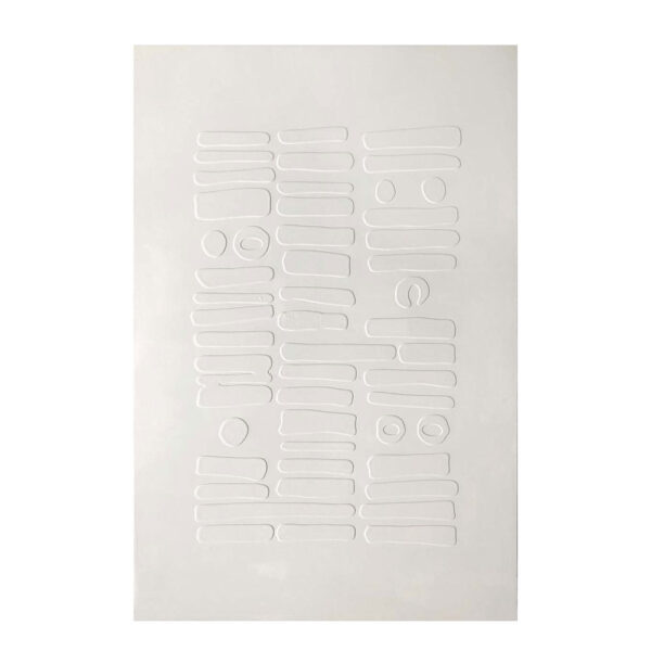 IMPRINT ΠΙΝΑΚΑΣ ΔΙΑΚΟΣΜΗΣΗΣ 80x120x4cm ΚΑΜΒΑΣ ΛΕΥΚΟ MDF 031433 - Image 3