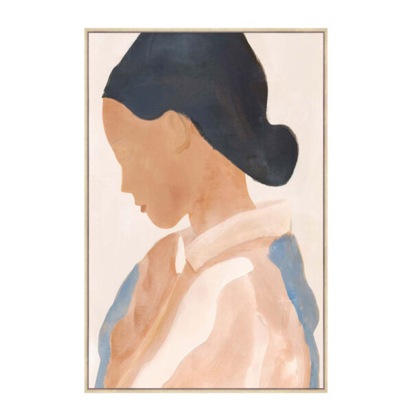 THINKING ΠΙΝΑΚΑΣ ΔΙΑΚΟΣΜΗΣΗΣ 80x120x4cm ΚΑΜΒΑΣ ΠΟΛΥΧΡΩΜΟ MDF ΦΥΣΙΚΟ 031440 - Image 3