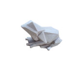 FROG B ΔΙΑΚΟΣΜΗΤΙΚΟ ΒΑΤΡΑΧΟΣ 25x16x14cm POLYRESIN ΜΠΕΖ 031474 - Image 2