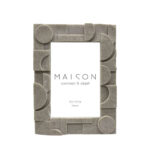 ROCK ΚΟΡΝΙΖΑ 16x2x21cm POLYRESIN ΜΠΕΖ ΓΥΑΛΙ 031482 - Image 2