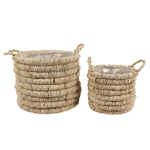THEROS ΚΑΛΑΘΙ 35x35x27cm SEAGRASS ΦΥΣΙΚΟ 031529 - Image 2