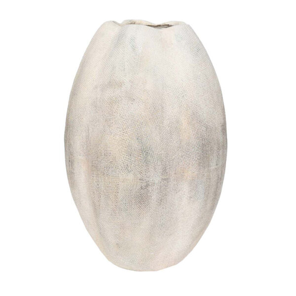 THETIS ΒΑΖΟ 32x32x52cm MgO ΜΠΕΖ ΓΚΡΙ 031677 - Image 2