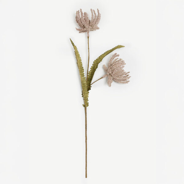 AROMA BLOSSOMS ΛΟΥΛΟΥΔΙ ΤΕΧΝΗΤΟ 70cm FOAM ΚΑΦΕ ΠΡΑΣΙΝΟ PVC 031735 - Image 5