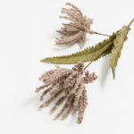 AROMA BLOSSOMS ΛΟΥΛΟΥΔΙ ΤΕΧΝΗΤΟ 70cm FOAM ΚΑΦΕ ΠΡΑΣΙΝΟ PVC 031735 - Image 8