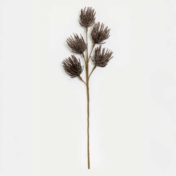 AROMA BLOSSOMS ΛΟΥΛΟΥΔΙ ΤΕΧΝΗΤΟ 70cm FOAM ΚΑΦΕ PVC 031744 - Image 4