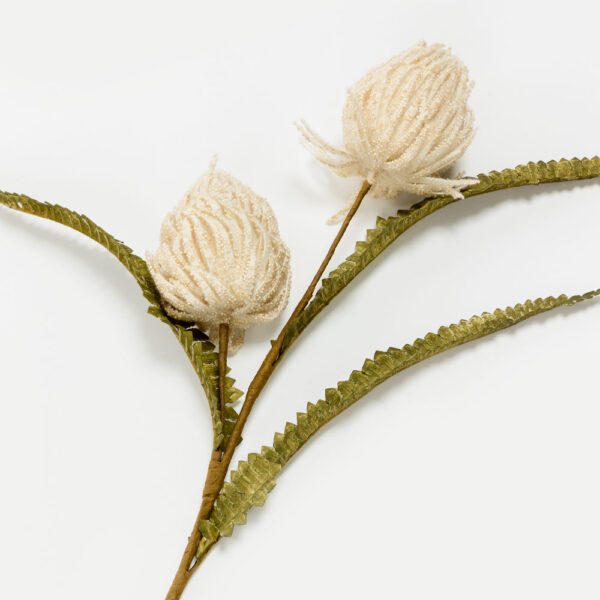 AROMA DELIGHTS ΛΟΥΛΟΥΔΙ ΤΕΧΝΗΤΟ 70cm FOAM ΚΡΕΜ ΠΡΑΣΙΝΟ PVC 031754 - Image 8
