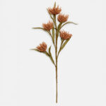 AROMA BLISS ΛΟΥΛΟΥΔΙ ΤΕΧΝΗΤΟ 66cm FOAM ΡΟΖ ΠΡΑΣΙΝΟ PVC 031774 - Image 4