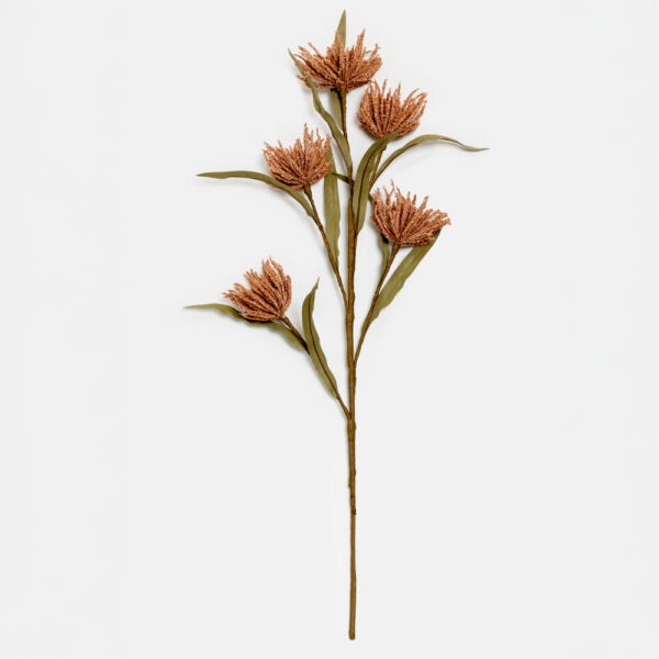 AROMA BLISS ΛΟΥΛΟΥΔΙ ΤΕΧΝΗΤΟ 66cm FOAM ΡΟΖ ΠΡΑΣΙΝΟ PVC 031774 - Image 4