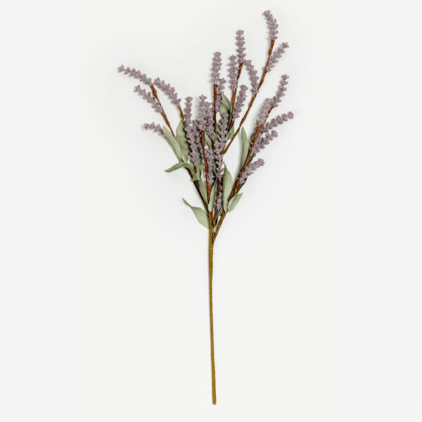 AROMA CHARM ΛΟΥΛΟΥΔΙ ΤΕΧΝΗΤΟ 70cm FOAM ΜΩΒ ΠΡΑΣΙΝΟ PVC 031780 - Image 5