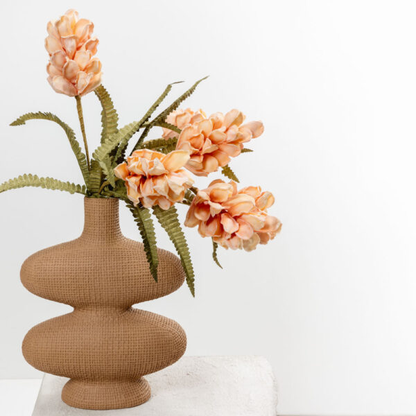 PETAL PARADISE ΛΟΥΛΟΥΔΙ ΤΕΧΝΗΤΟ 73cm FOAM ΡΟΖ ΠΡΑΣΙΝΟ 031831 - Image 7